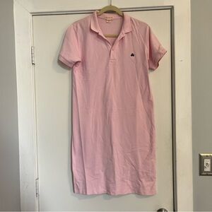 Vintage Brooks Brothers Light Pink Polo Dress short mini women’s size medium